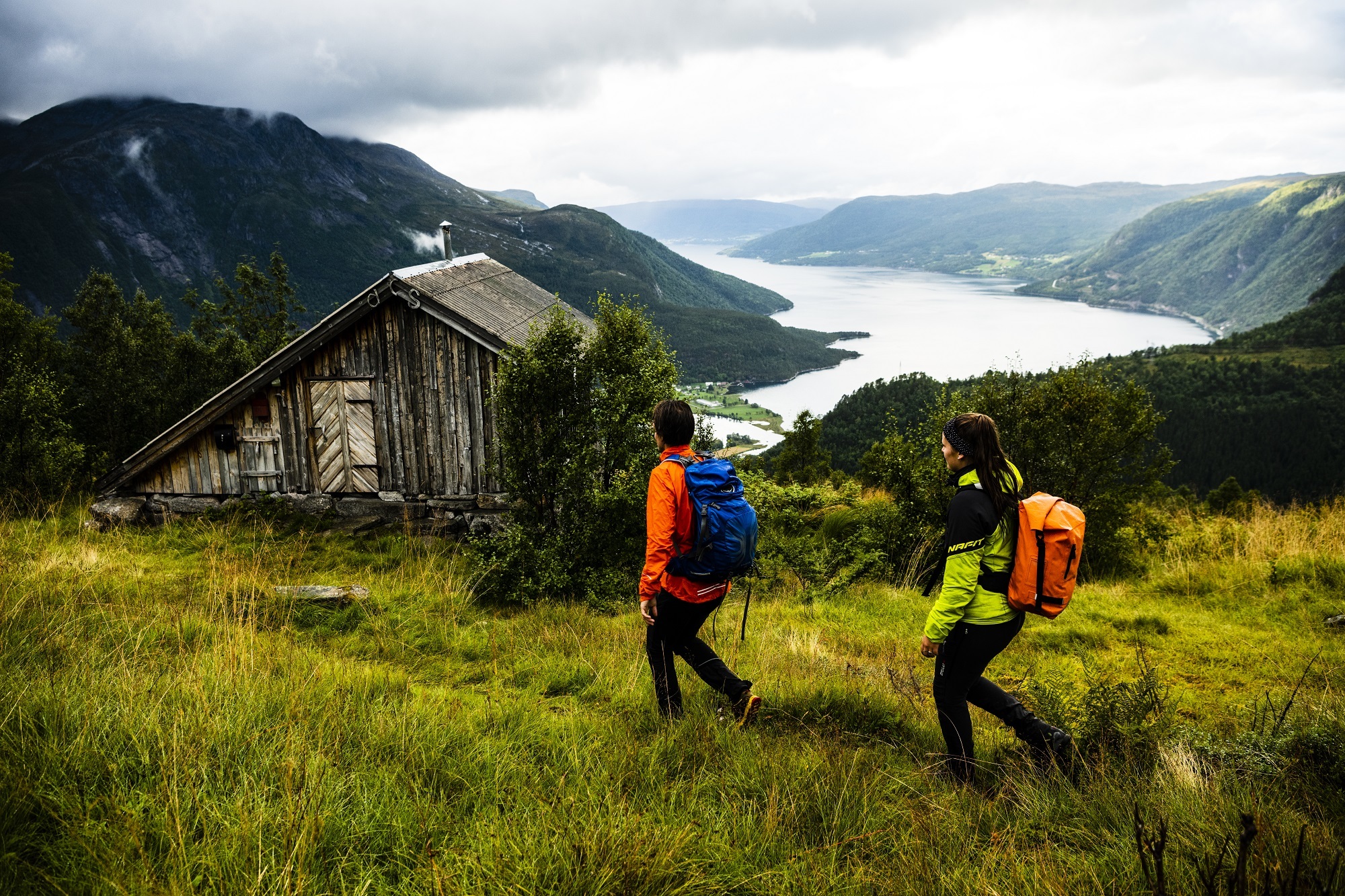 Fjord hiking
