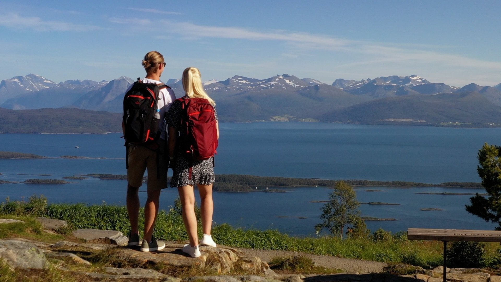 Molde - Varden panorama view