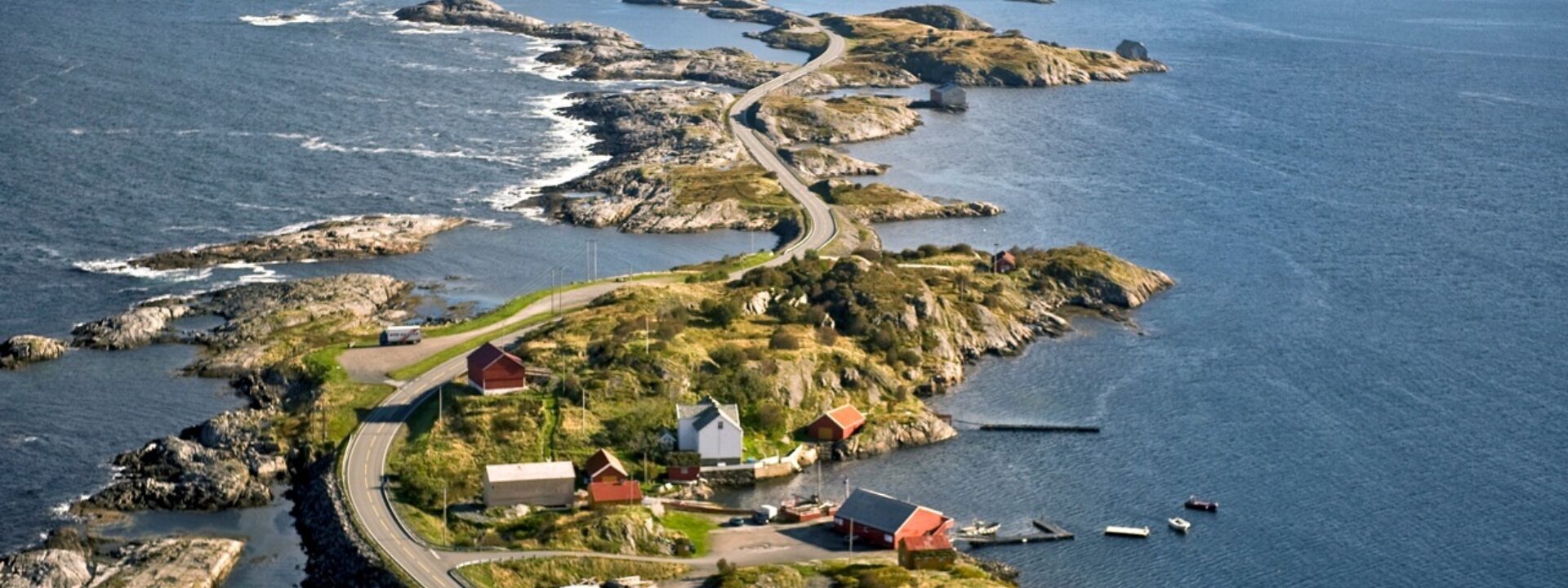 Atlanterhavsveien Flyfoto Strømsholmen Nordvest